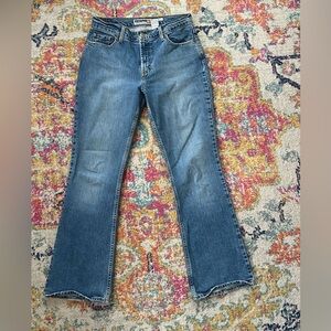Old Navy Low Cut Bootcut Blue Jeans